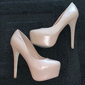 Nude Steve Madden Heels